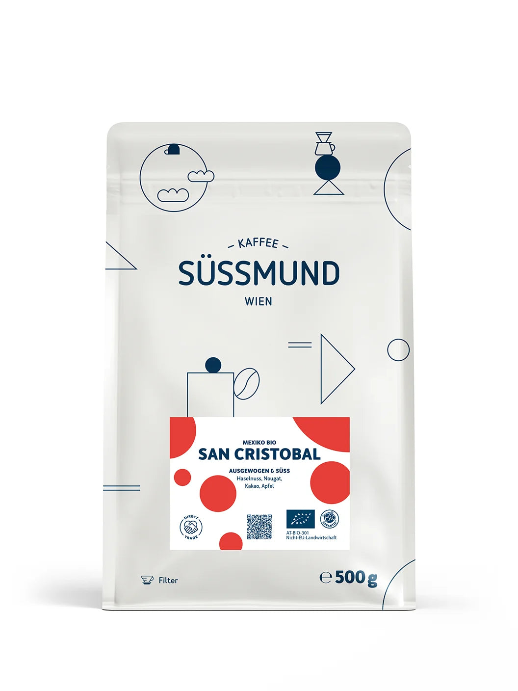 Schoenkaffee - Mexiko - San Cristobal BIO & Direct Trade / Filterkaffee