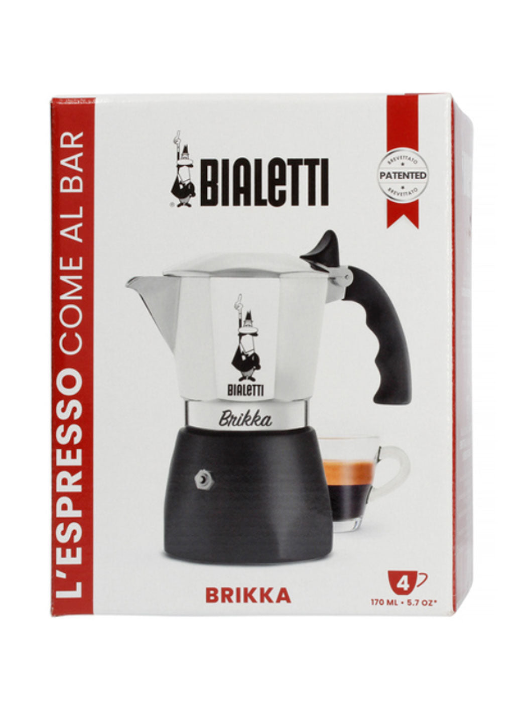 Schoenkaffee - Bialetti Mokka New Brikka 4 Tassen