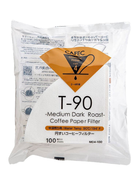 Schoenkaffee - CAFEC T-90 Papierfilter 4 Cup