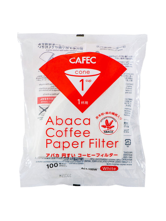 Schoenkaffee - CAFEC Abaca Papierfilter 1 Cup