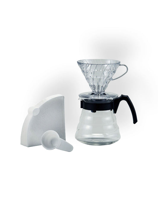 Schoenkaffee - Hario V60 02 Dripper & Server Set