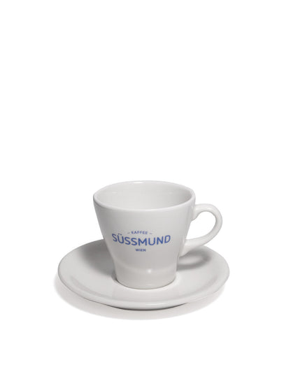 Schoenkaffee - Latte Tasse und Untertasse