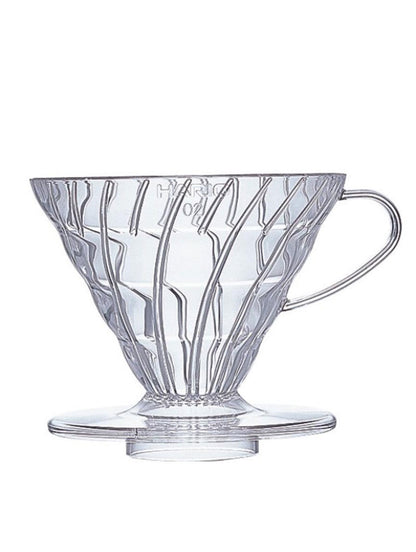 Schoenkaffee - Hario V60 Kaffeefilter Kunststoff Transparent - 02