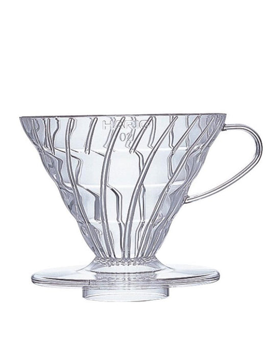 Schoenkaffee - Hario V60 Kaffeefilter Kunststoff Transparent - 01